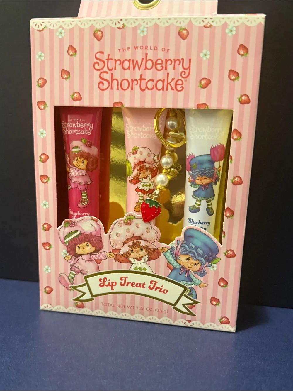 Strawberry Shortcake Lip Treat Trio - Pink